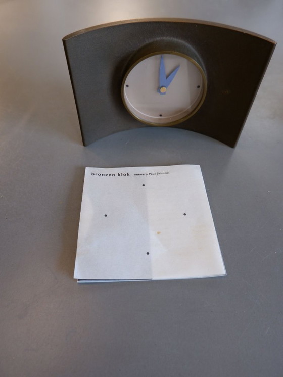 Image 1 of Horloge de bureau Paul Schudel PTT, années 1990