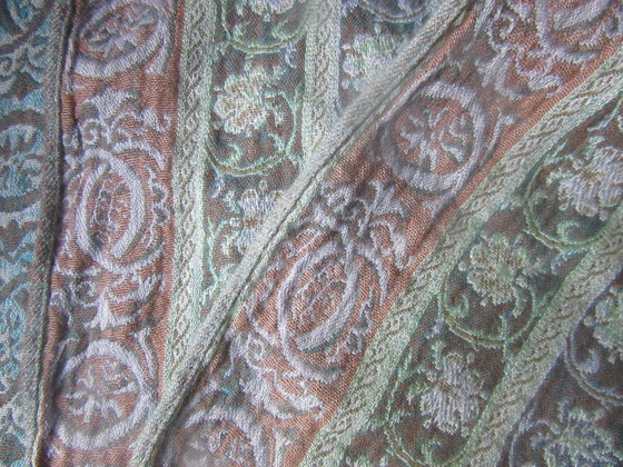 Petrusse sjaal, katoen en zijde, veelkleurig, Decoratieve objecten, Meerdere kleuren (foto 6 van 11)