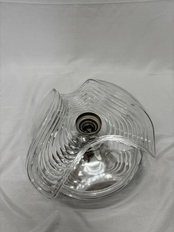 Image 1 of Lampe de plafond ou applique murale vintage Peill & Putzler Futura Wave, 1970