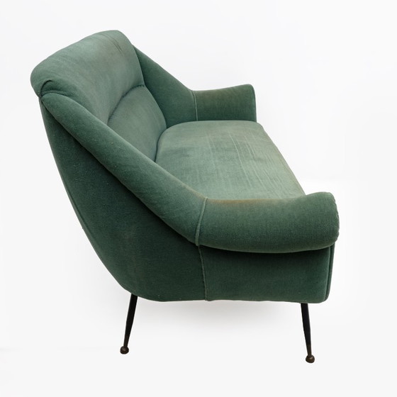 Image 1 of Gigi Radice Mid-Century Modern Italian Sofa for Minotti, 1950s