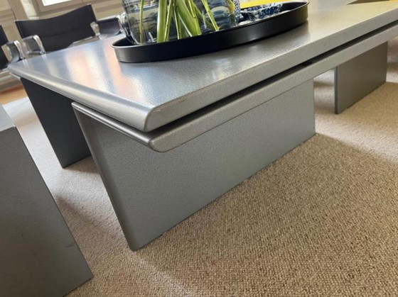 Image 1 of Retro design salontable with two small tables