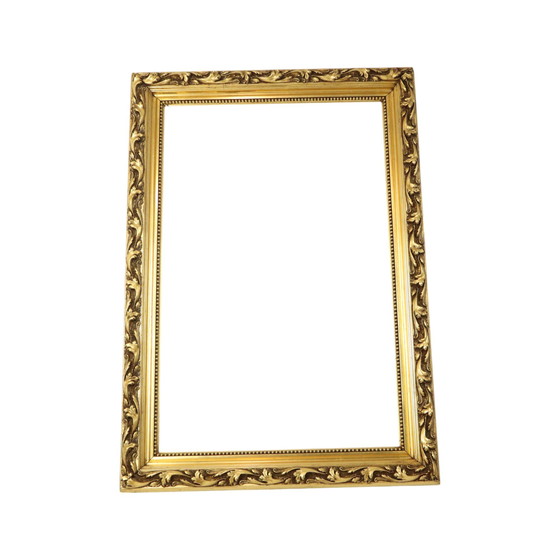 Image 1 of Antieke Barok Stijl Lijst Bladgoud