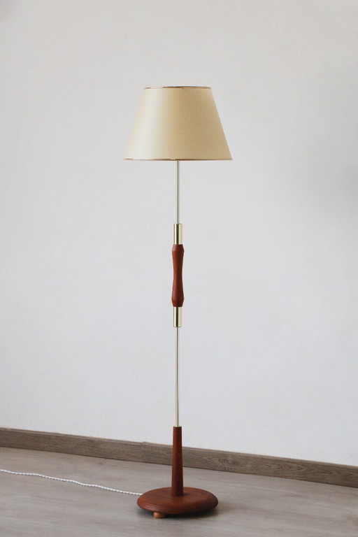 Vintage vloerlamp in Scandinavische stijl uit de jaren 60 | Bakeliet