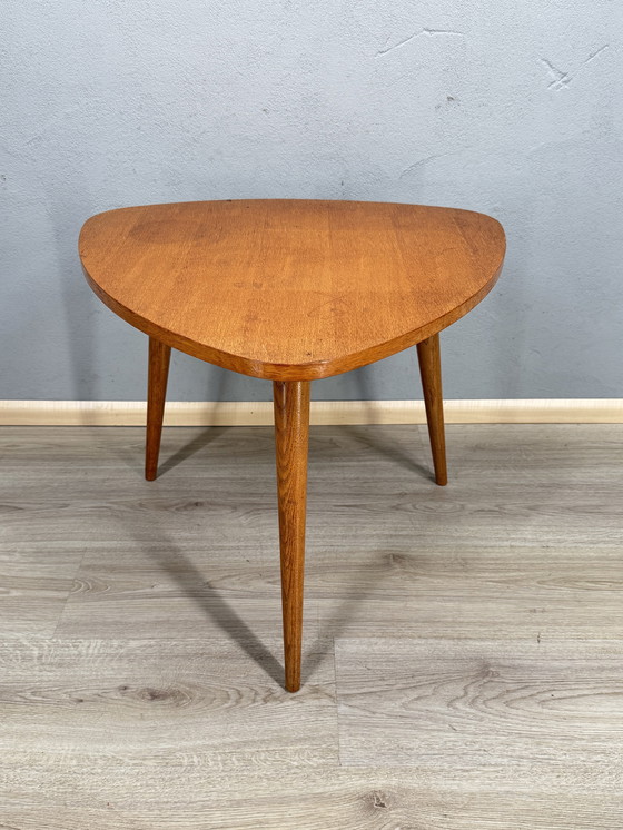 Image 1 of Table d'appoint vintage en bois des années 1950