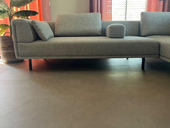 Image 1 of Eyye Dura Lounge corner sofa with decorative cushions and separate armrests