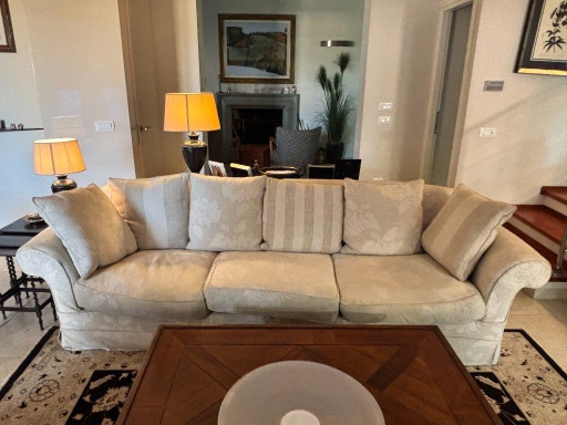 ROCHE BOBOIS Maxi-bank met 3 zitplaatsen (L 270 cm) – Beige stof – Volledig afneembare hoezen – 3 5 zitsbanken (photo 2 of 7)