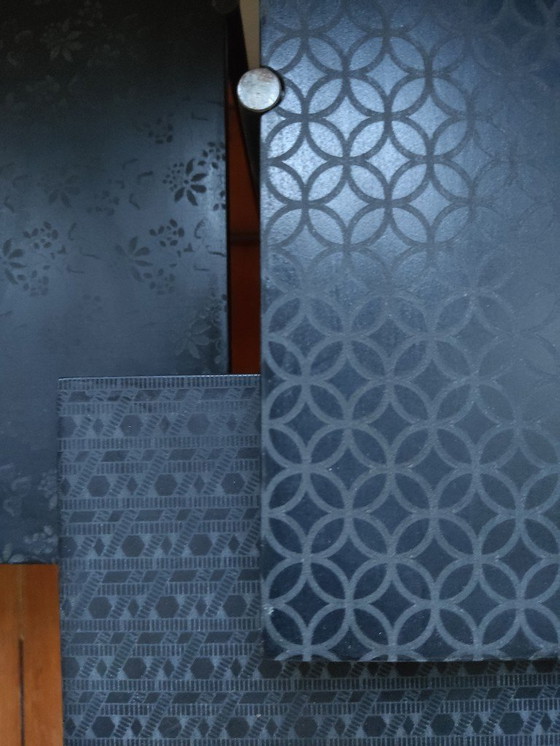 Image 1 of Capo d'opera Mini Set de table d'appoint, Lava-Tattoo, Alessio Bassan 2015, noir