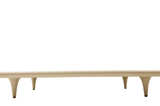 Image 1 of Andreas Christen, for Spengler. "Space Age" double bed. Circa 1960-70