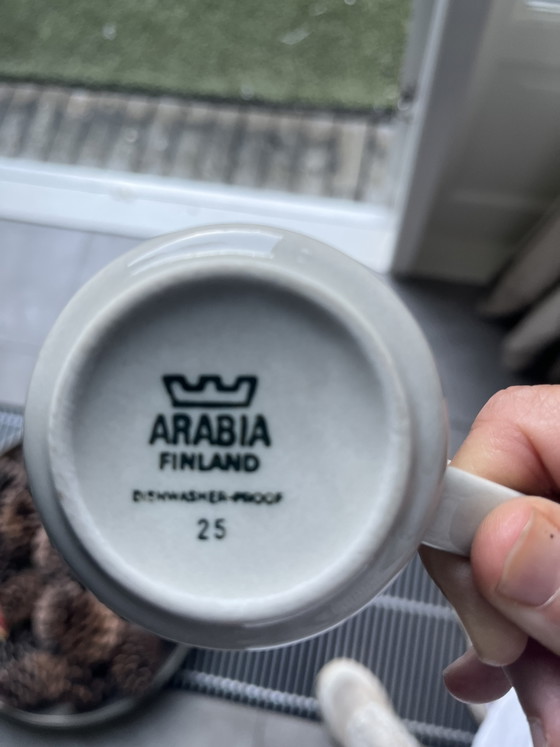 Image 1 of Cafetera Arabia Karelia y tazas de café con platillo