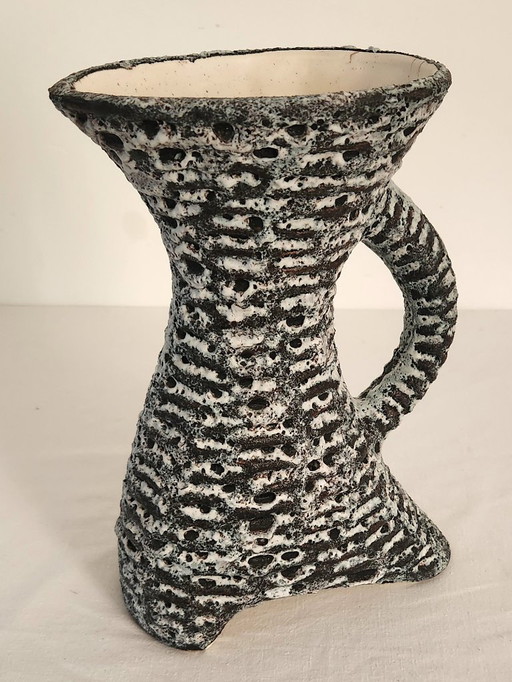 Fat Lava Antropomorfe Vintage Keramische Vaas