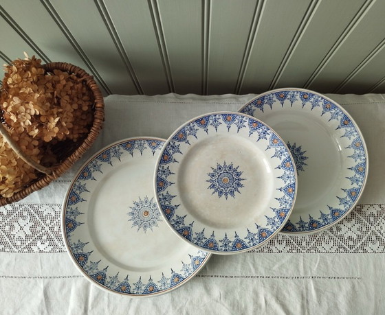 Image 1 of Set of 3 Saint-Amand dishes "6014"