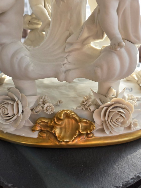 Image 1 of Cesare Villari - Scultura - Porcellana biscotto - XX secolo (Rif 3773)