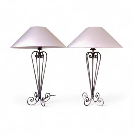 Set of Mediterranean style table lamps