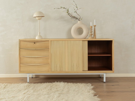 Buffet en bois clair, années 1950
