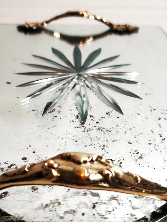 Image 1 of Glass tray. Spain, 1940s.