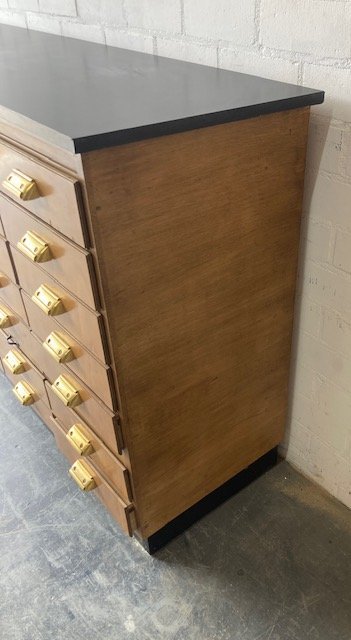 Image 1 of Vintage mid-century apotheekkast,apothekerskast,ladenkast