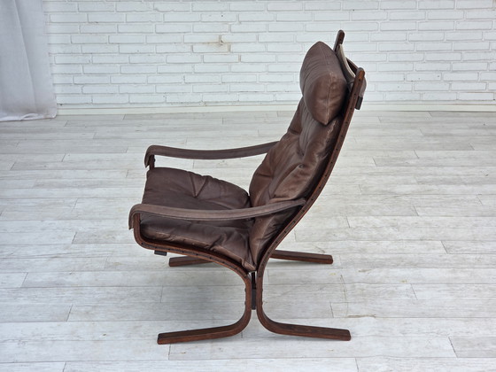 Image 1 of 1970, Noors ontwerp door Ingmar Relling voor Westnofa, model "Siesta" met armleuningen