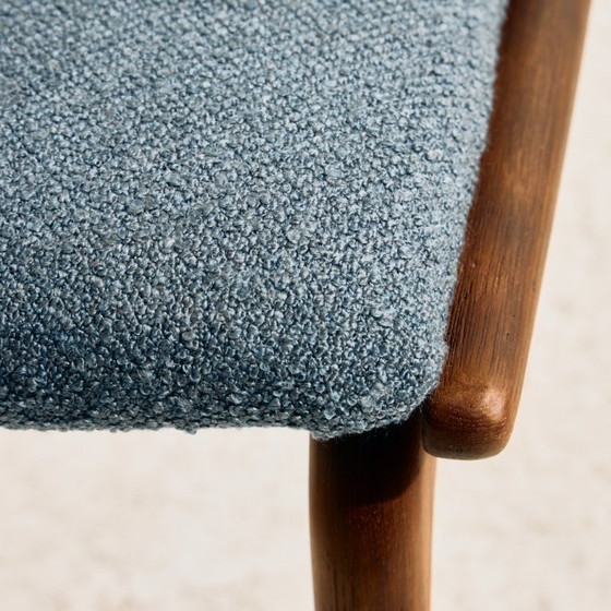 Silla de comedor Boomerang modelo 370 de teca MK11871 de Alfred Christensen para Slagelse Møbelværk. Juego (photo 6 of 15)