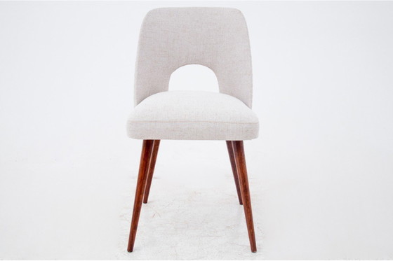 Image 1 of Ensemble de chaises "Muszelki", Pologne, années 1960