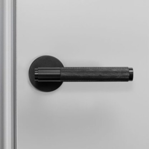 Buster and Punch - FIXED DOOR HANDLE one-sided cross black