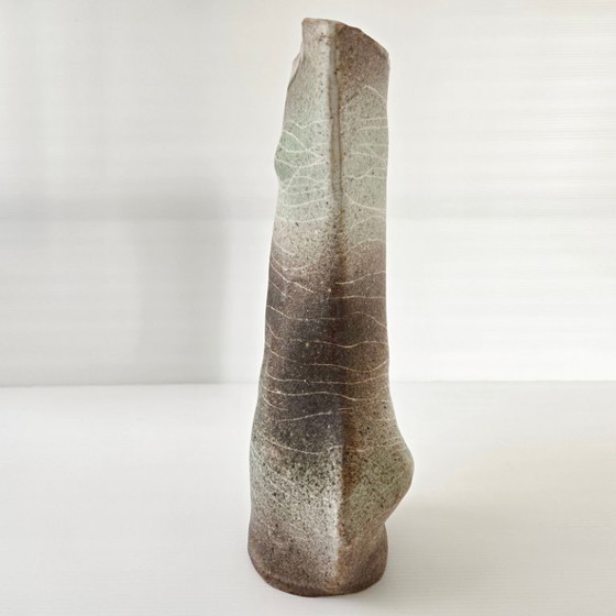 Image 1 of Vintage signed 1960s ceramic vase, female body, 60s, DLG Jean de Lespinasse, 60s