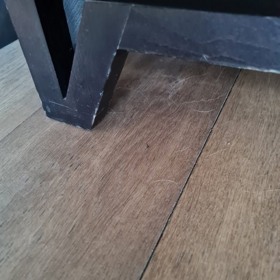 Image 1 of Divano in pelle nera Roche Bobois Littoral