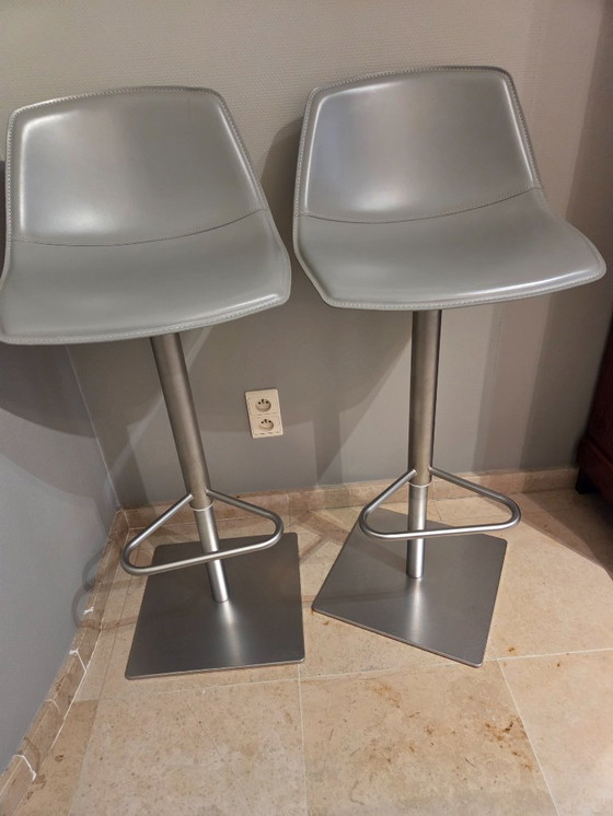 Image 1 of Tabourets de bar Lapalma avec sièges pivotants