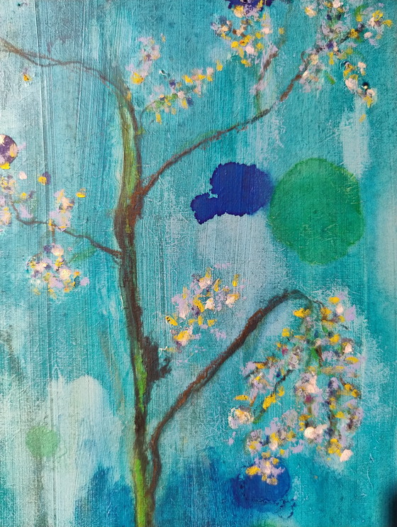 Image 1 of Painting Kitty Blüm Rock Growth