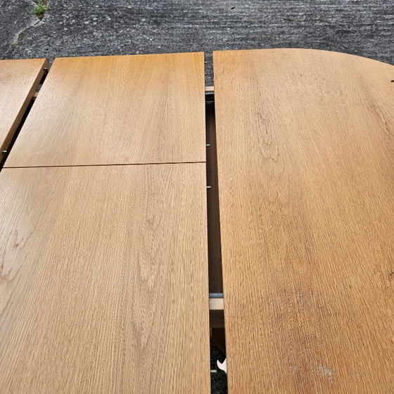 Image 1 of Table de salle à manger danoise extensible - Table de salle à manger post-moderne - années 80