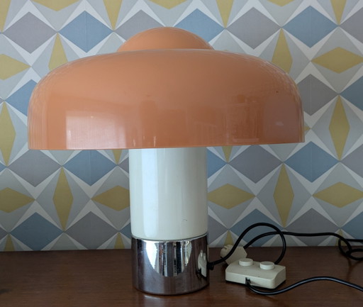 Lampe de table Brumbury – Guzzini, tafellampen, Metal, Plexiglass