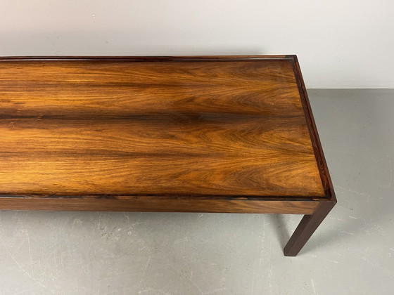 Rare Elegant Mid-Century Rosewood Coffee Table by Pesch. Germany, 1960s. Ref.: CT1009 (photo 4 of 10)