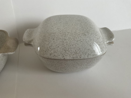 Image 1 of Vintage 2x Come with 1x Cover Glidden Pottery USA