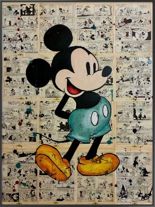 Mickey Mouse Classic – schilderijen tekeningen, Paper, Canvas (photo 2 of 12)