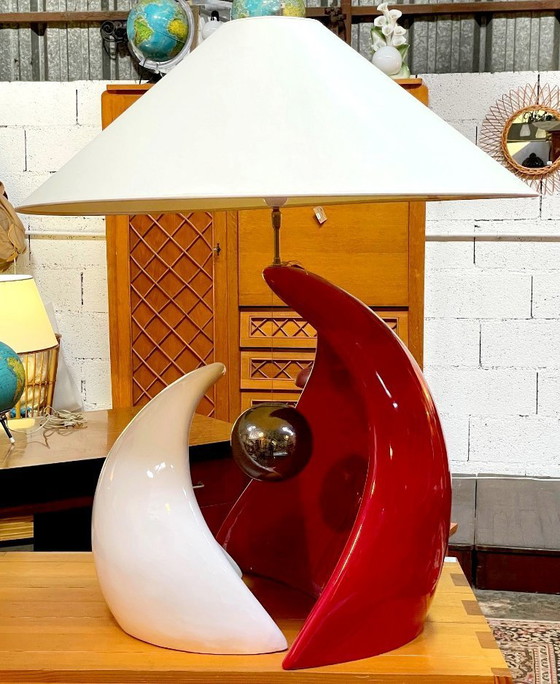 Image 1 of Lampe en céramique de François Châtain