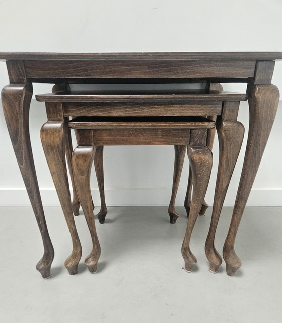Image 1 of Queen Anne nesting tables