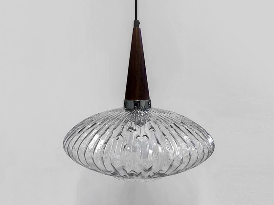 Hanglamp "ufo" jaren 60 – Hanglampen, Metal (photo 3 of 14)