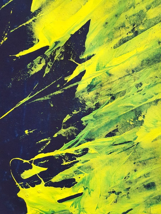 Image 1 of Jürgen Angeler - Levendig neongeel