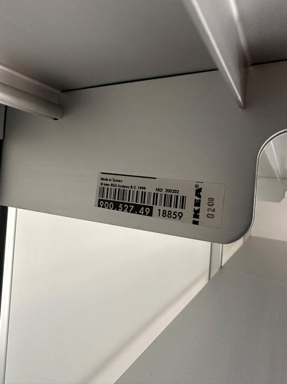 Raro Elemento da Parete Vintage IKEA DIRIGENT in Alluminio – 1999 – Armadi contenitori, rvs (photo 3 of 7)