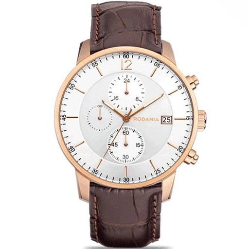 Reloj Rodania Geometer Heritage para hombre (nuevo en caja) – cadeaus, Leather, Metal (photo 2 of 5)