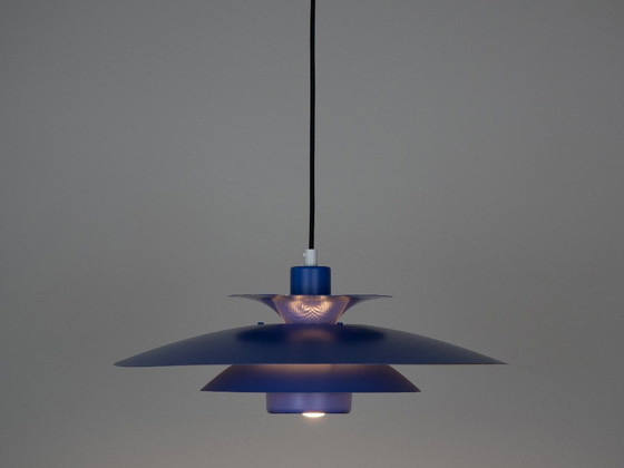 Image 1 of Danish vintage pendant lamp Donau by Kurt Wiborg, Jeka, 1980s