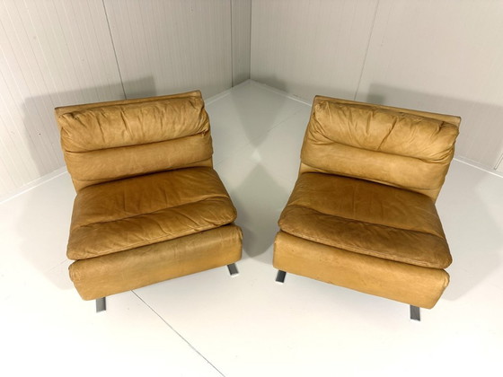 Poltrone Speciali Cromo & Pelle Anni '60 – Chrome (photo 3 of 20)
