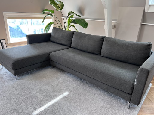Rolf Benz 3-Sitzer-Sofa, Anthrazit Mellé. Eine echte Schönheit.