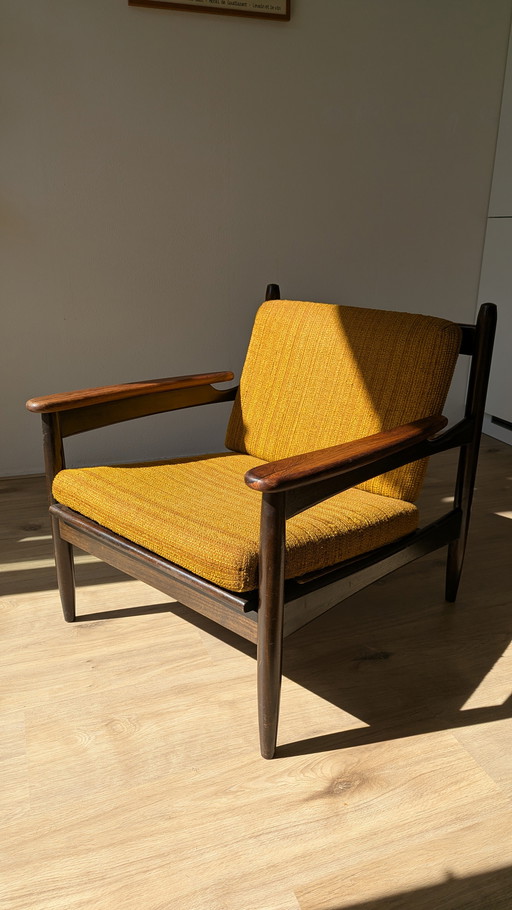Vintage Rozendaal Teak Fauteuil Scandinavisch Design