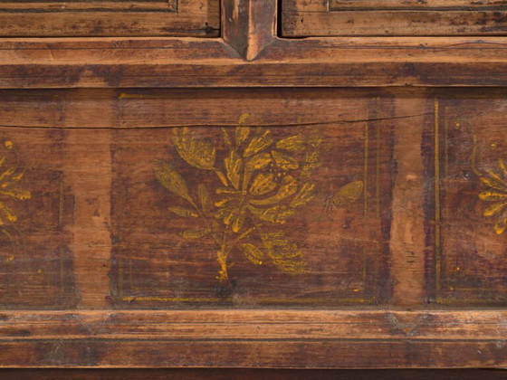 Antique carved console in pine wood – China, circa 1900 – Iron (photo 39 of 40)