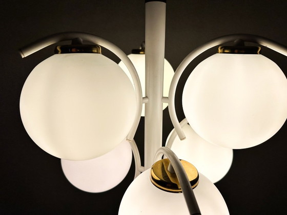Lampada a Sospensione Vintage Spoetnik Ricahard Essig – Richard Essig, Lampade a sospensione, Glass, Metal (photo 9 of 11)