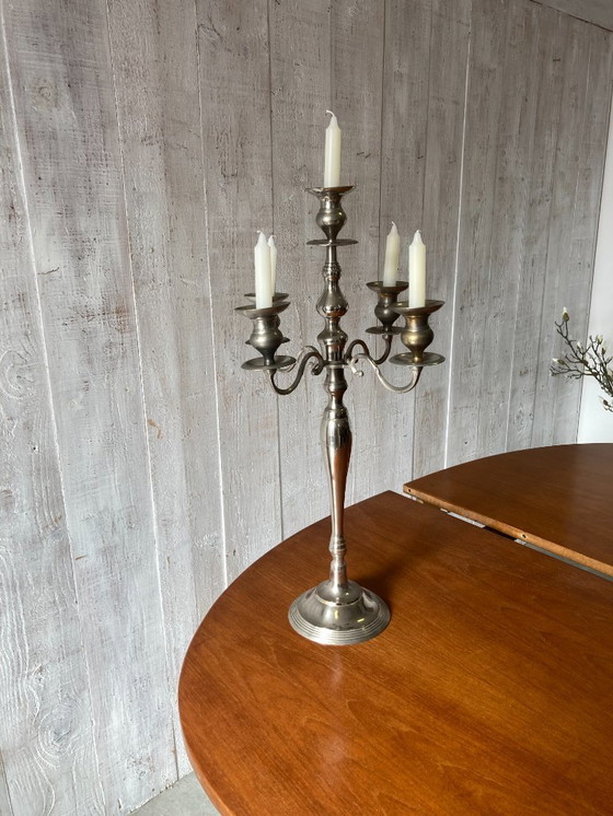 Image 1 of Grote vintage kroonluchter