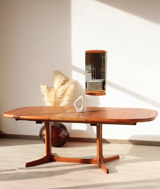 Image 1 of Vintage Dyrlund Teak Dining Table – The Excellence of Danish Design