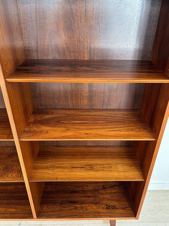 Libreria scandinava attribuita a Gunni Omann, Danimarca, anni '60 – OMANN JUN, Librerie, Legno, Scandinavian (photo 3 of 14)