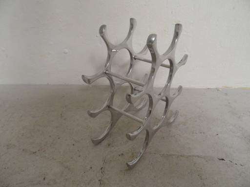 Vintage Design metal wine rack