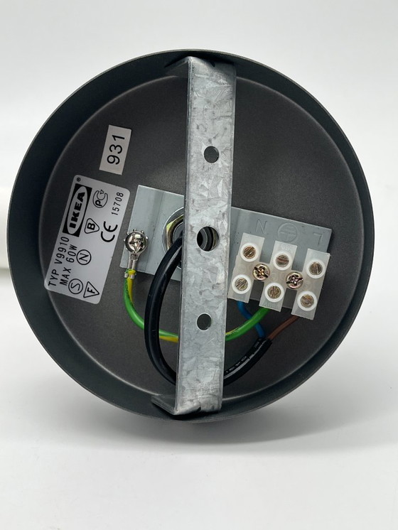 Image 1 of Lámpara de pared IKEA LEDFYR: un diseño posmoderno excepcional de los años 90